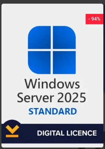 Windows Server 2025 Standard Key