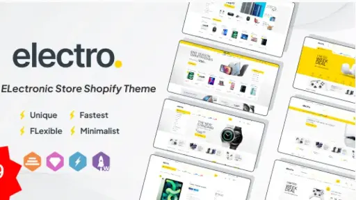 Electro Electronics Store Shopify Theme